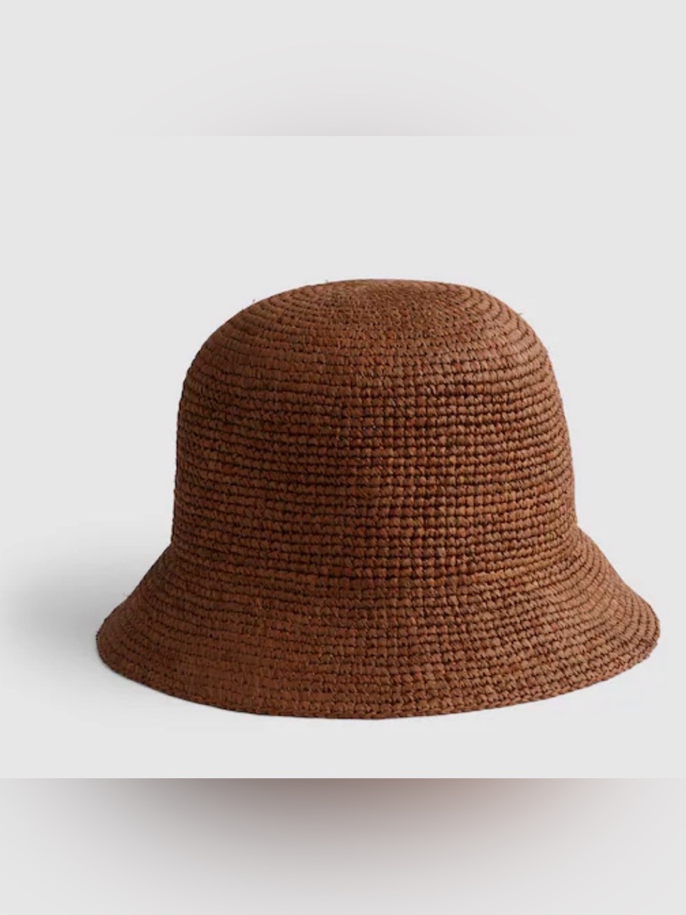 Madewell Bucket Hat in Raffia